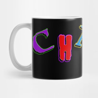 Colorful Chaos - Minimalist Chaos Star Design Mug